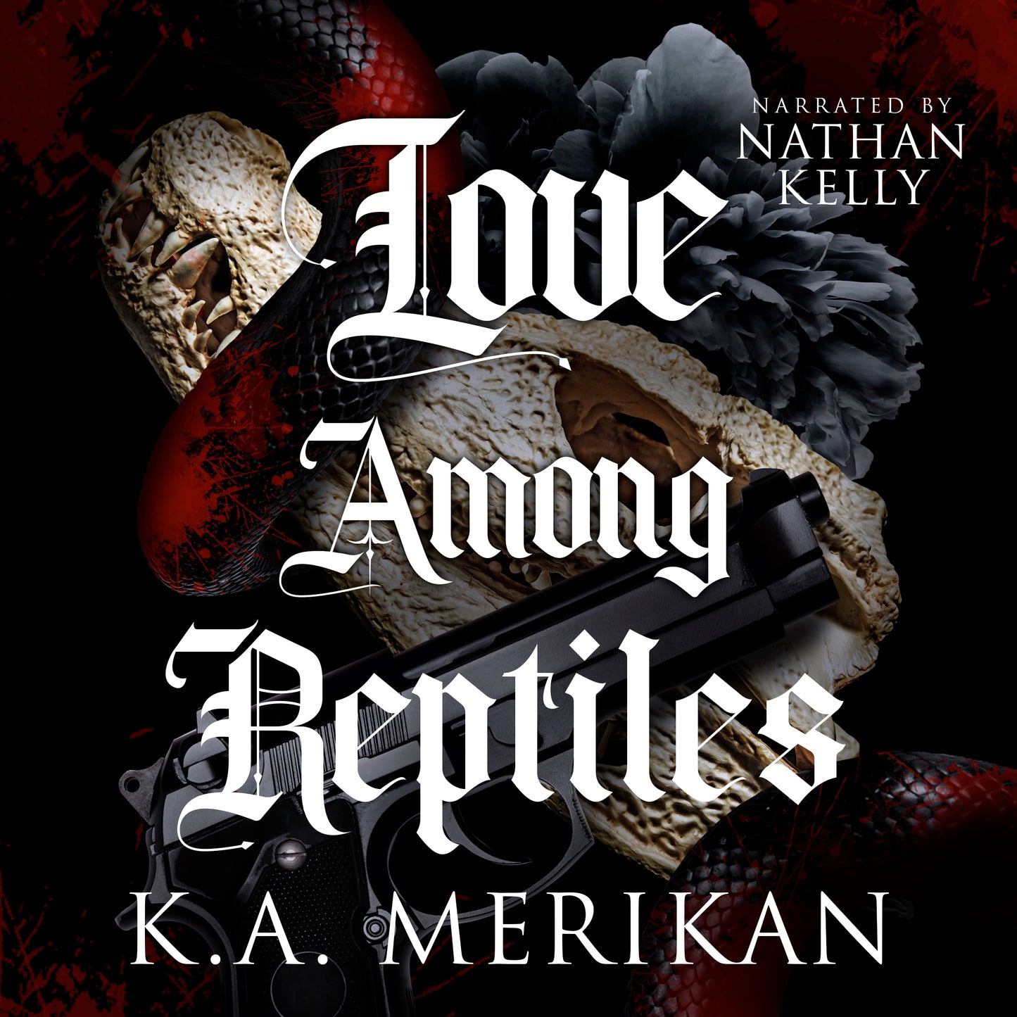 Love Among Reptiles by K.A. Merikan (Audiobook)