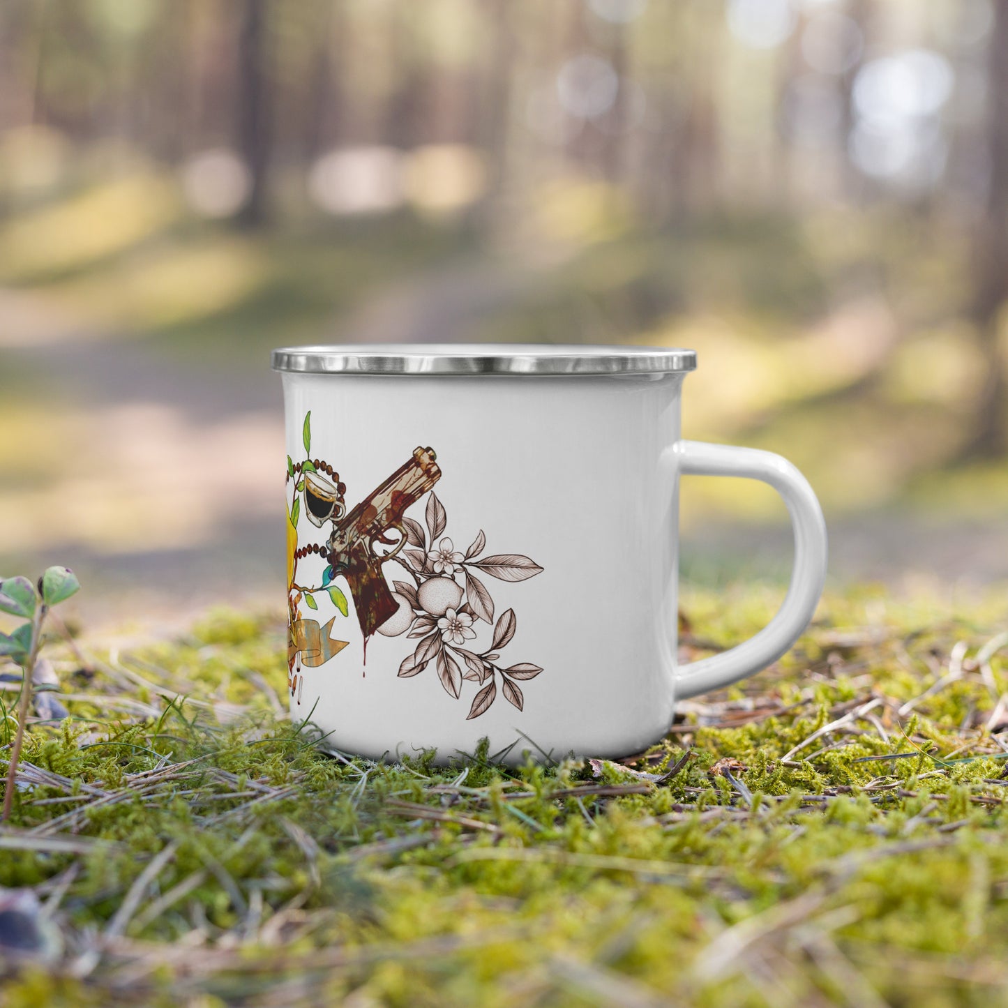 Love is Sour Enamel Mug